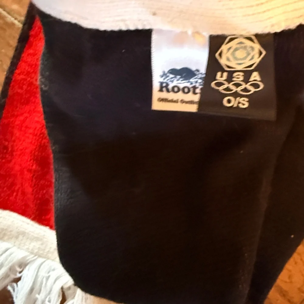 Vintage Roots USA Torino Olympic Games Scarf